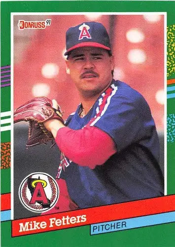 1991 Donruss #565 Mike Fetters NM-MT Angels - Baseball Card Single