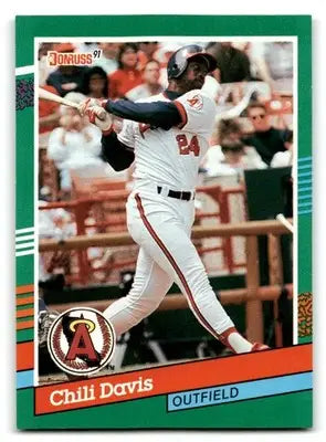 1991 Donruss #580b Chili Davis - Baseball Card Single