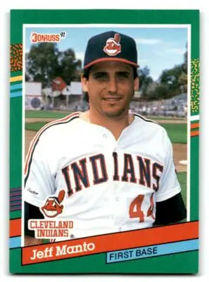 1991 Donruss #602b Jeff Manto - Baseball Card Single