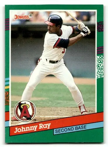 1991 Donruss #622 Johnny Ray California Angels Baseball Cards EX/NM ID:57656 - Baseball Card Single