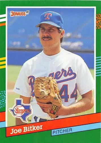 1991 Donruss #624 Joe Bitker NM-MT RC Rookie Rangers - Baseball Card Single