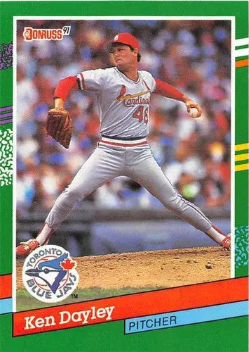 1991 Donruss #735 Ken Dayley NM Near Mint Blue Jays UER - Baseball Card Single