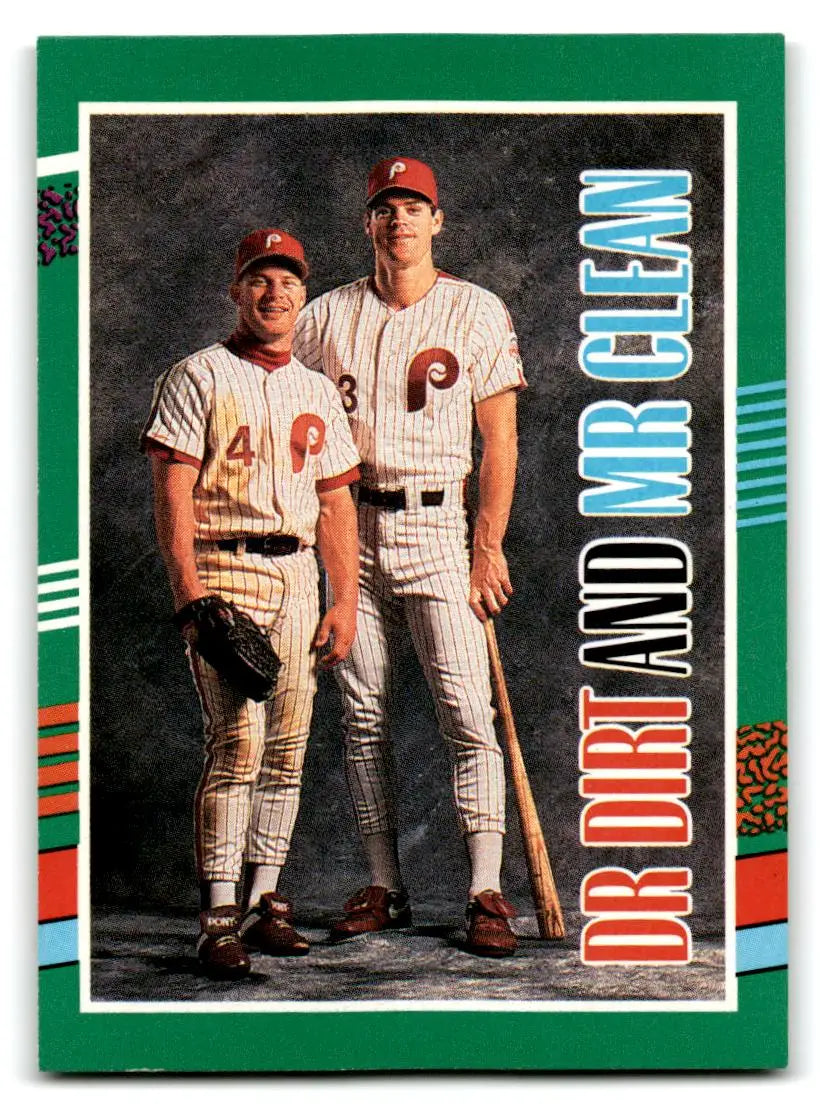 1991 Donruss #744a Dr. Dirt and Mr. Clean - Baseball Card Single