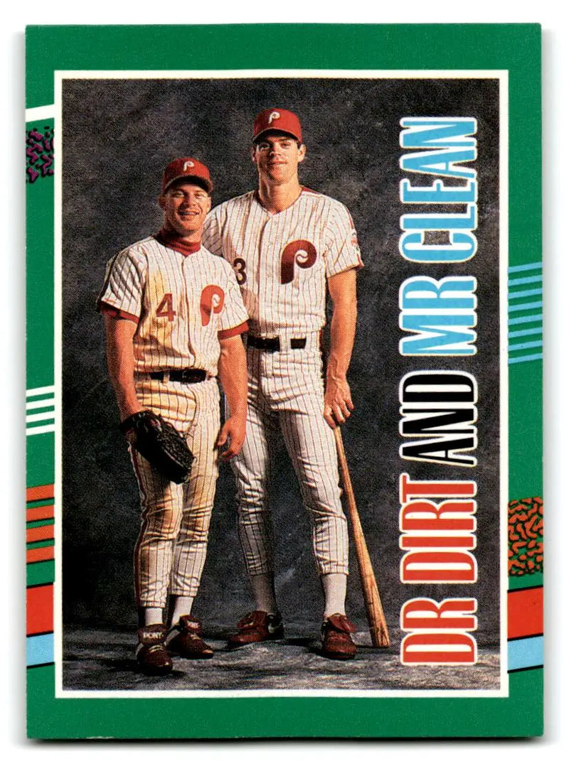 1991 Donruss #744a Dr. Dirt and Mr. Clean - Baseball Card Single