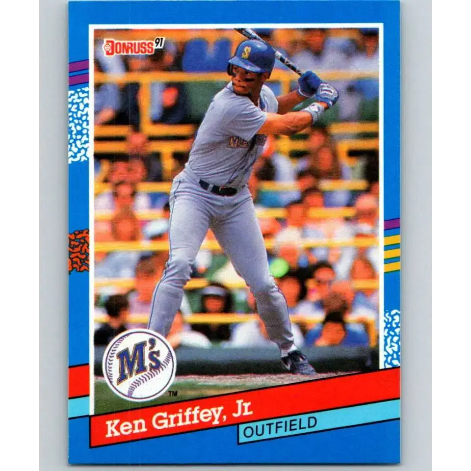 1991 Donruss #77 Ken Griffey Jr. NM-MT Seattle Mariners Baseball Card - Baseball Card Single