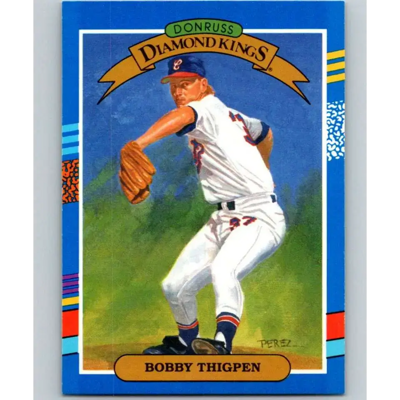 1991 Donruss #8 Bobby Thigpen DK NM-MT Chicago White Sox Baseball Card - Baseball Card Single