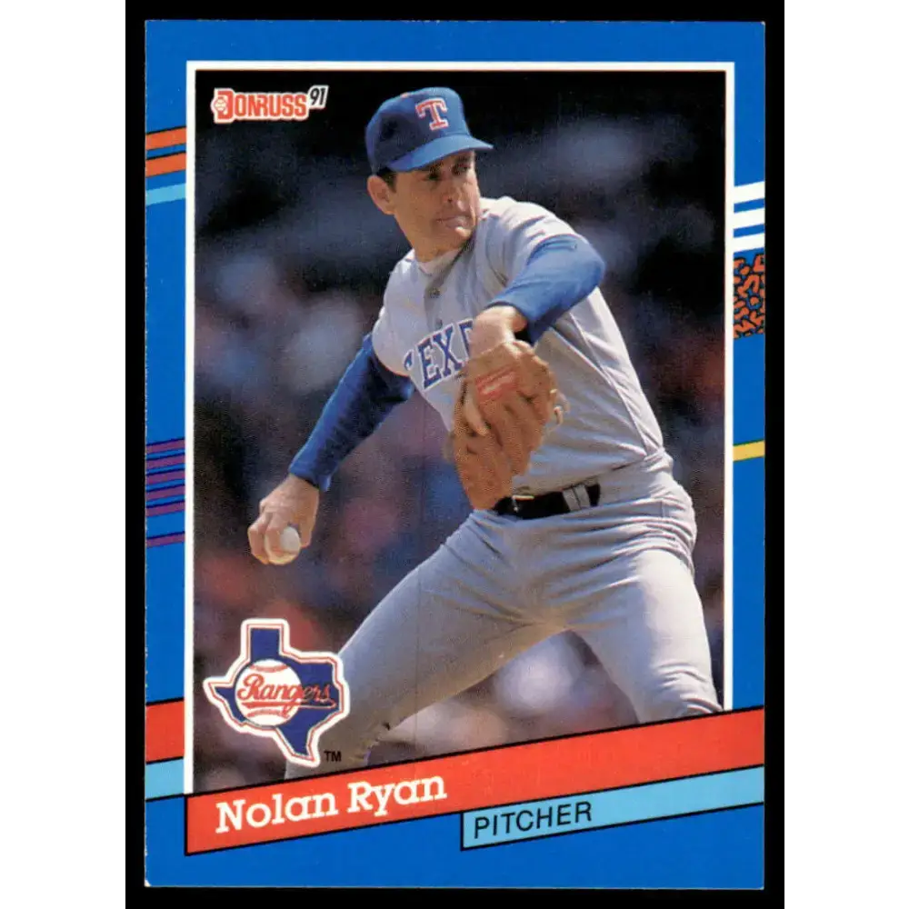 1991 Donruss #89 Nolan Ryan EX/NM Texas Rangers Baseball Card