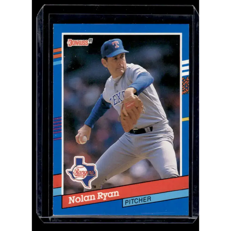 1991 Donruss #89 Nolan Ryan Texas Rangers NM-MT Baseball Card - Baseball Card Single
