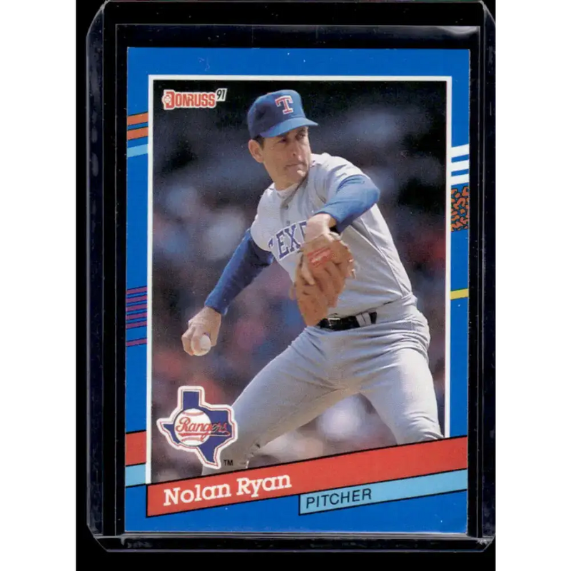 1991 Donruss #89 Nolan Ryan Texas Rangers NM-MT Baseball Card - Baseball Card Single