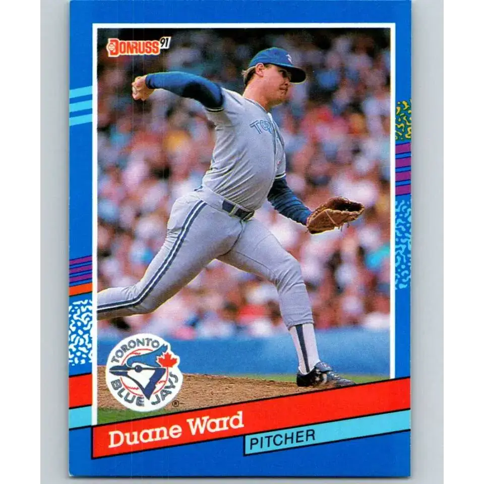 1991 Donruss #92 Duane Ward NM-MT Toronto Blue Jays Baseball Card - Baseball Card Single