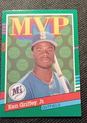 1991 Donruss - Ken Griffey Jr #392. Seattle Mariners. NRMT+ - Baseball Card Single