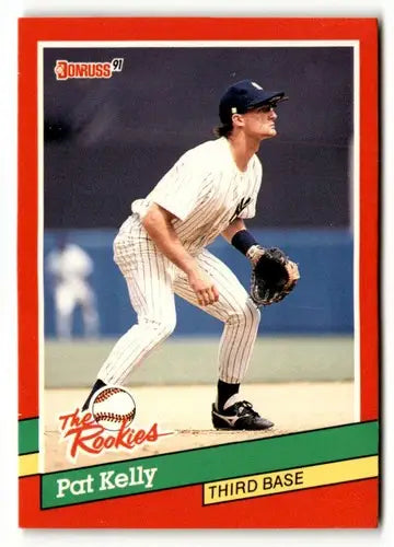 Pat Kelly 1991 Donruss The Rookies baseball card with original gloss, collectible item