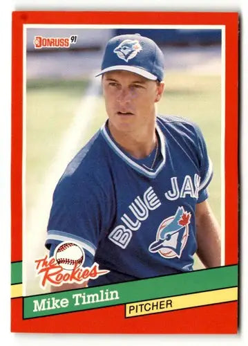1991 Donruss The Rookies #27 Mike Timlin Toronto Blue Jays Baseball ID:52412 - Baseball Card Single