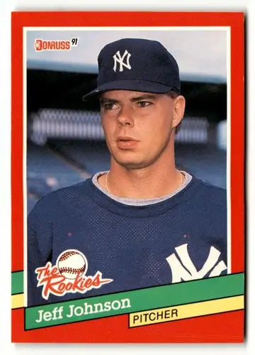 1991 Donruss The Rookies #47 Jeff Johnson NrMt-Mt ID:50944 - Baseball Card Single