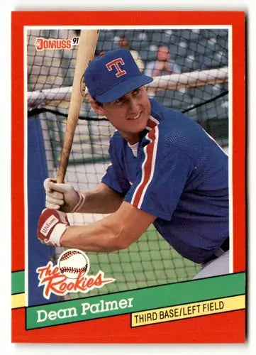 1991 Donruss The Rookies #48 Dean Palmer NrMt-Mt ID:50945 - Baseball Card Single