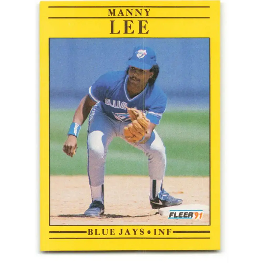 1991 Fleer #179 Manuel Lee NM-MT Toronto Blue Jays Baseball Card