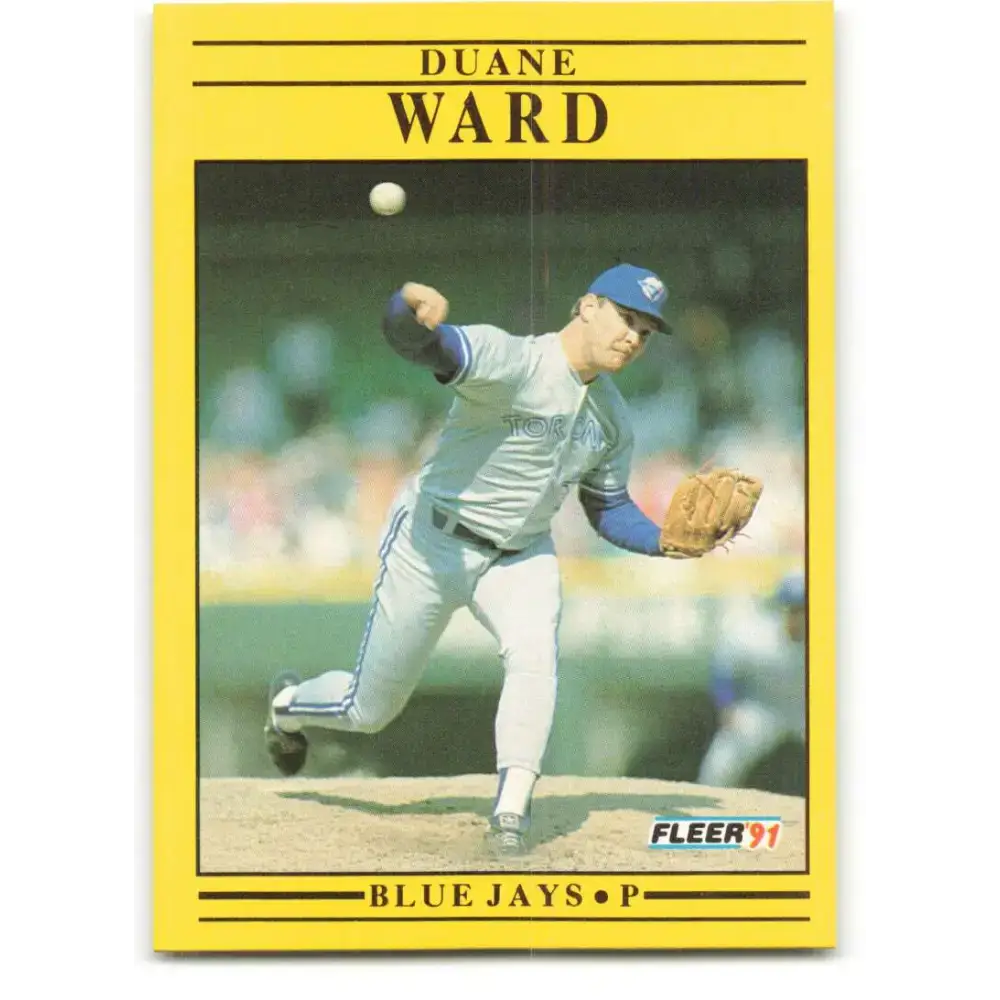 1991 Fleer #187 Duane Ward NM-MT Toronto Blue Jays Baseball Card