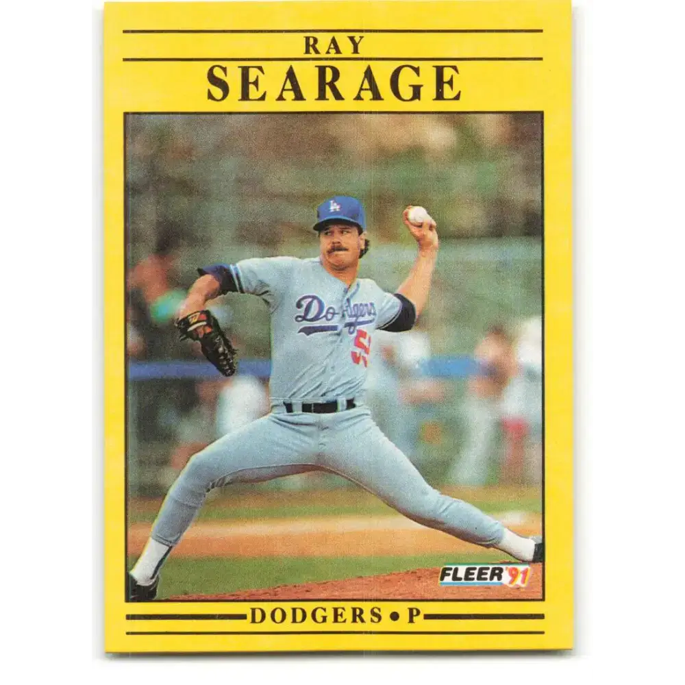 1991 Fleer #220 Ray Searage NM-MT Los Angeles Dodgers Baseball Card