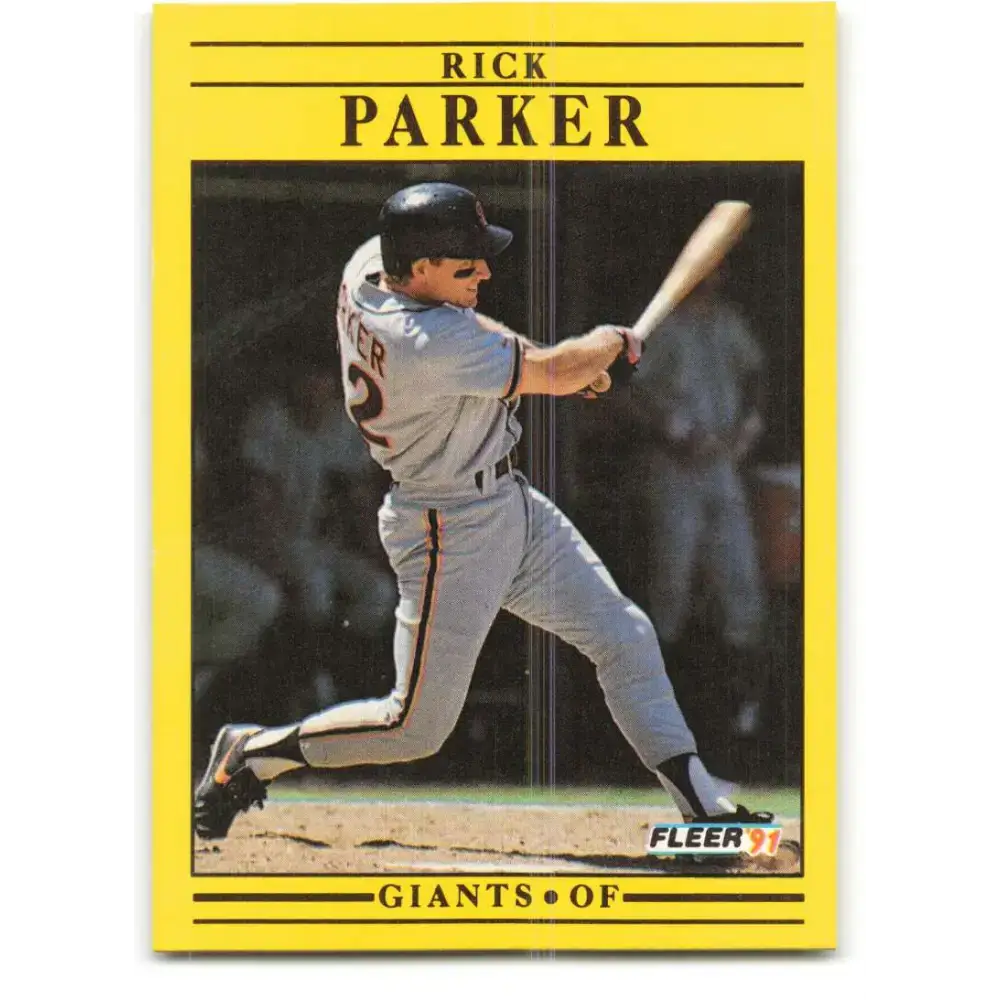 1991 Fleer #269 Rick Parker NM-MT San Francisco Giants Baseball Card - Baseball Card Single