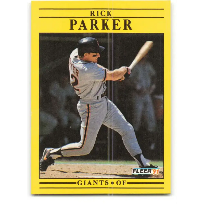 1991 Fleer #269 Rick Parker NM-MT San Francisco Giants Baseball Card - Baseball Card Single