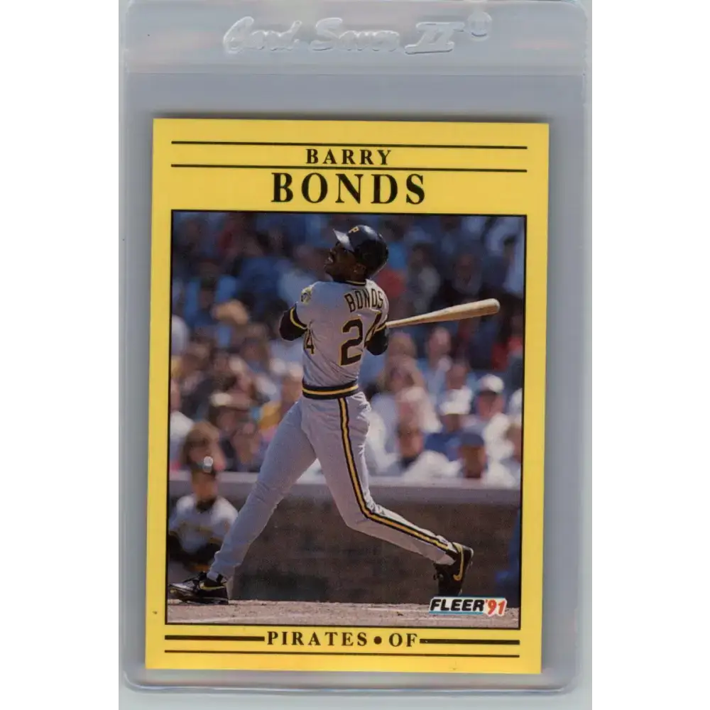 1991 Fleer #33 Barry Bonds NM-MT Pittsburgh Pirates Baseball Card