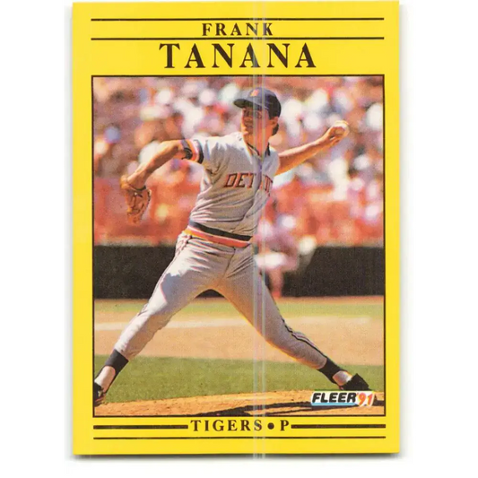 1991 Fleer #354 Frank Tanana NM-MT Detroit Tigers Baseball Card