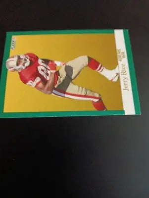 1991 Fleer - #363 Jerry Rice HOF 49ERS. NFL. EX-NRMT - Football Card Single