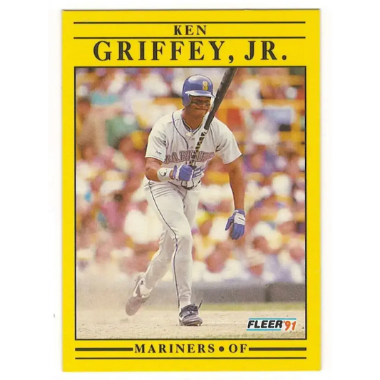 1991 Fleer #450 Ken Griffey Jr. NM-MT Seattle Mariners Baseball Card