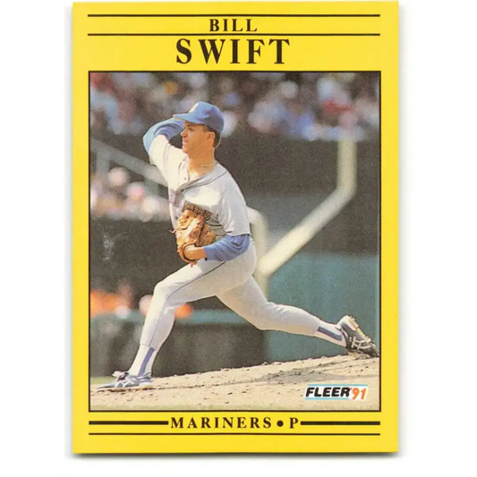 1991 Fleer #462 Bill Swift NM-MT Seattle Mariners Baseball Card
