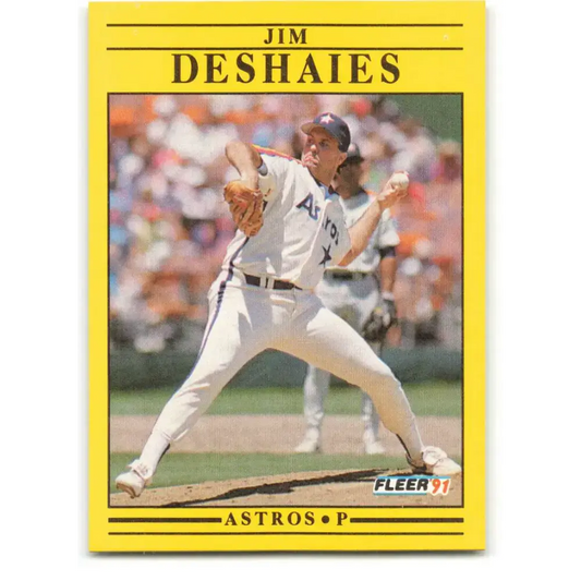 1991 Fleer #506 Jim Deshaies NM-MT Houston Astros Baseball Card