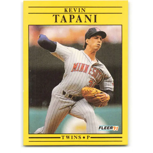 1991 Fleer #625 Kevin Tapani NM-MT Minnesota Twins Baseball Card