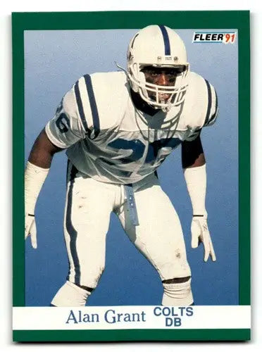 1991 Fleer #82 Alan Grant Indianapolis Colts Football Cards NM Near ID:60523 - Football Card Single