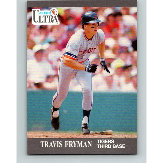 1991 Fleer Ultra #122 Travis Fryman NM-MT Detroit Tigers Baseball Card - Baseball Card Single