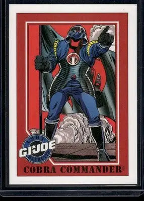 1991 Impel G.I. Joe Series 1 Cobra Commander #133 - Non-Sports Card Single