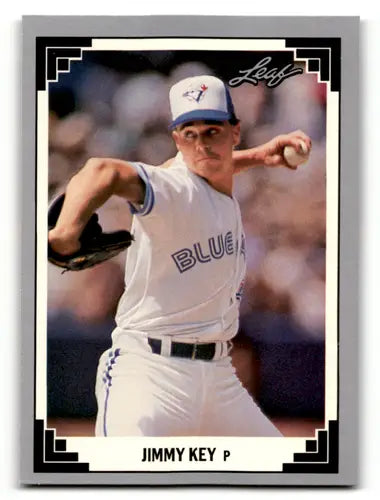 1991 Leaf #103 Jimmy Key NM Near Mint Blue Jays ID:55924 - Baseball Card Single