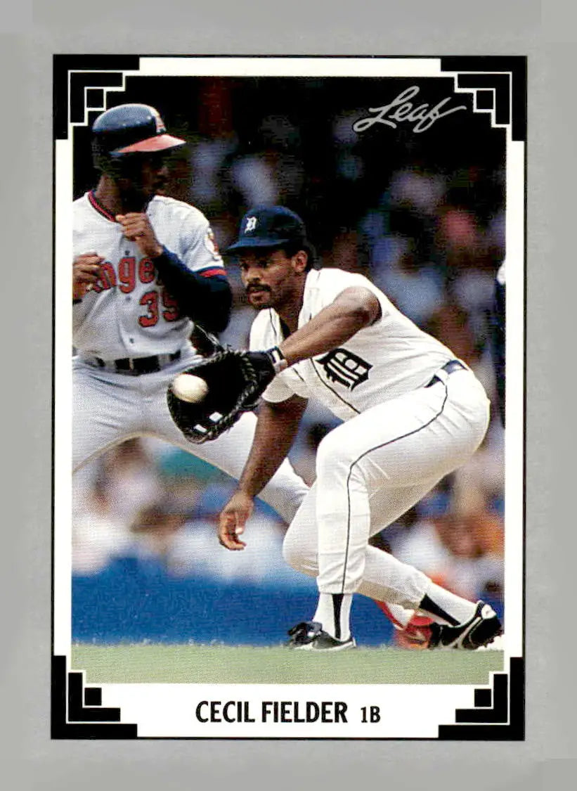 1991 Leaf #106 Cecil Fielder - Baseball Card Single