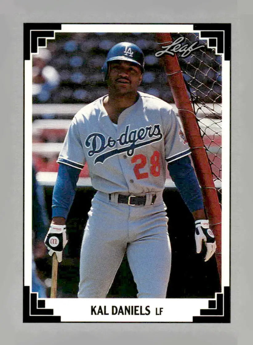 1991 Leaf #112 Kal Daniels - Baseball Card Single