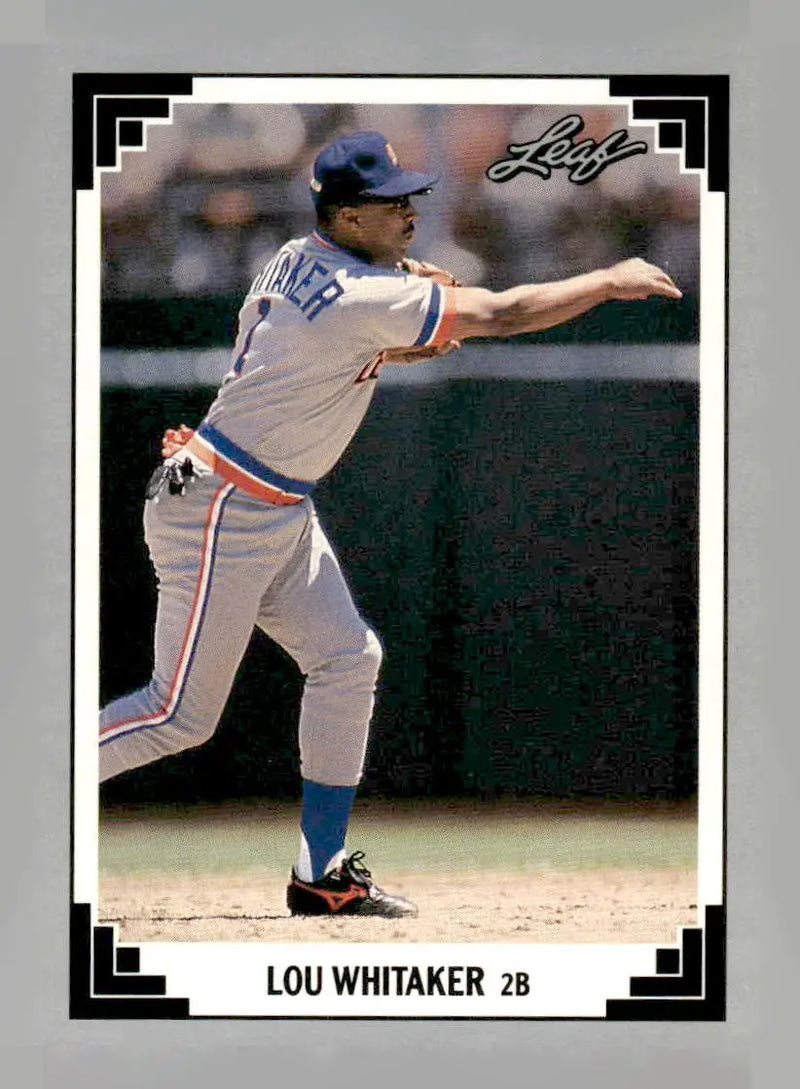 1991 Leaf #120 Lou Whitaker - Baseball Card Single