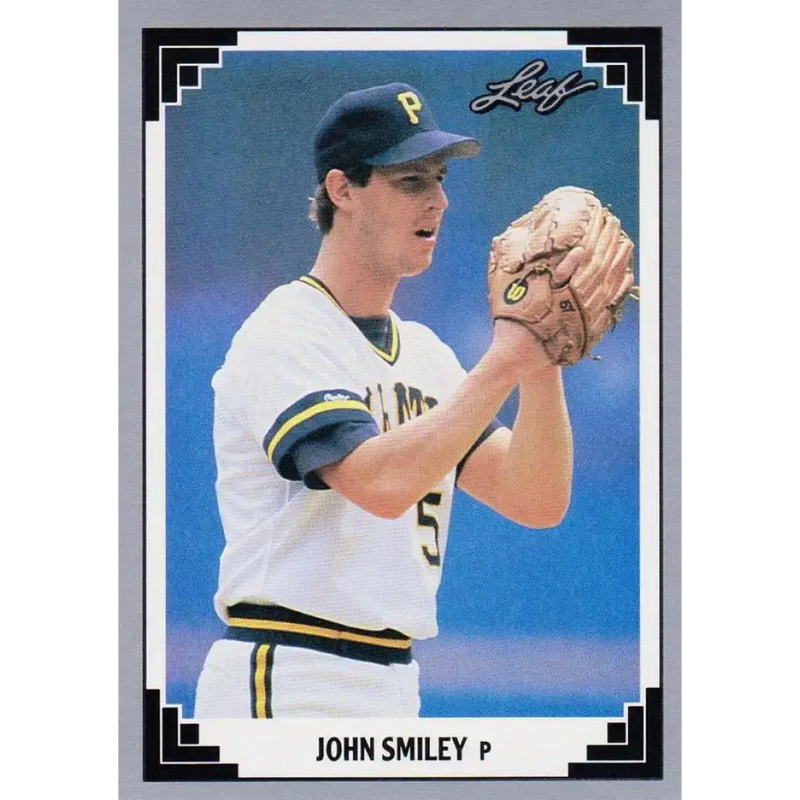 1991 Leaf #123 John Smiley NM-MT Pittsburgh Pirates Baseball Card - Baseball Card Single