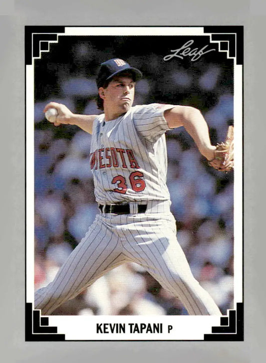 1991 Leaf #128 Kevin Tapani - Baseball Card Single