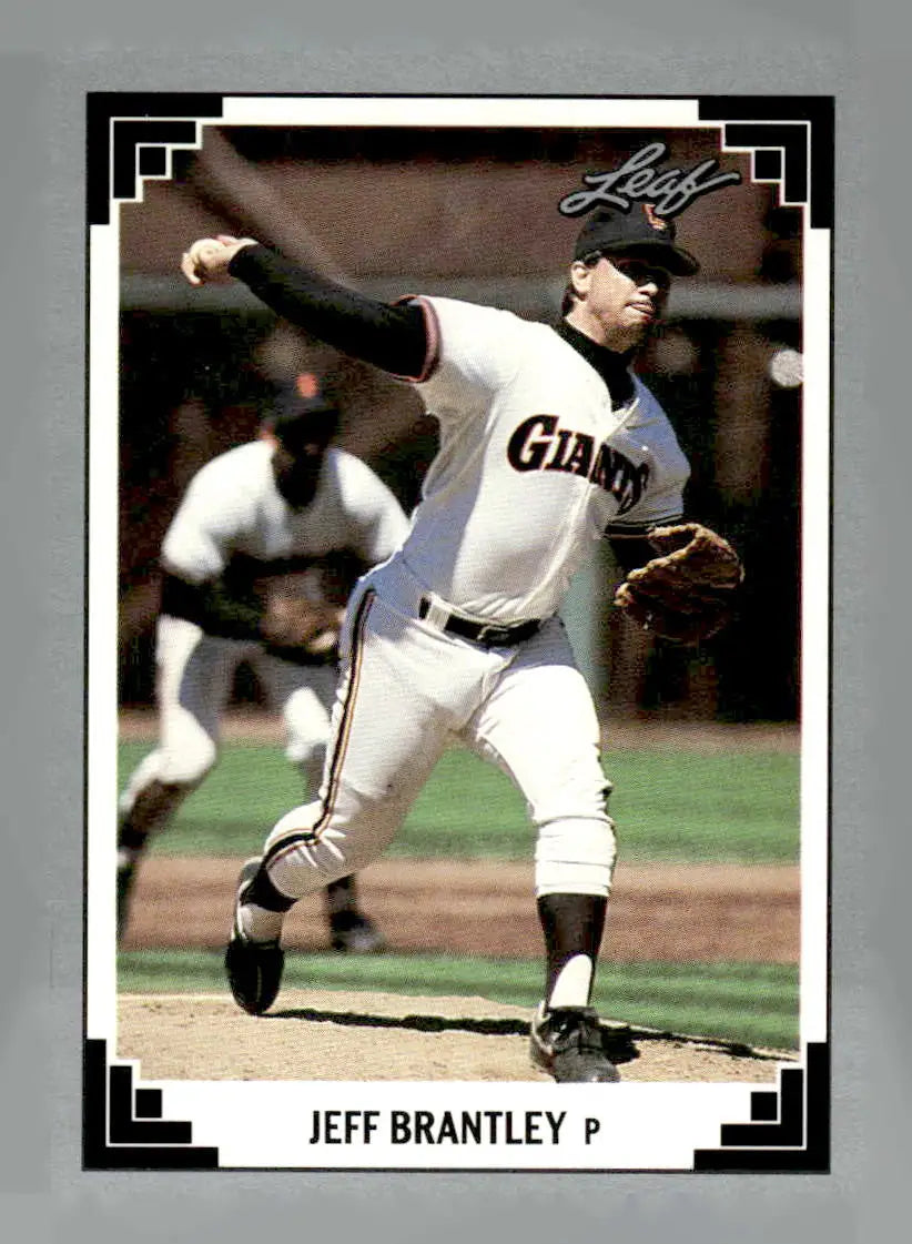 1991 Leaf #136 Jeff Brantley - Baseball Card Single