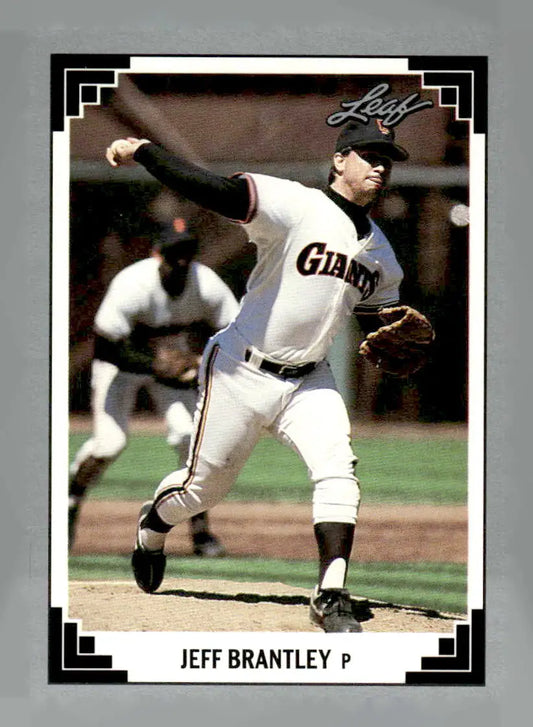 1991 Leaf #136 Jeff Brantley - Baseball Card Single