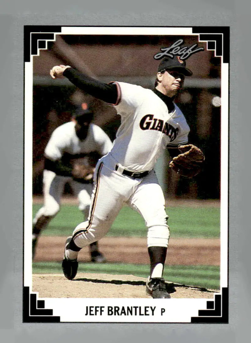1991 Leaf #136 Jeff Brantley - Baseball Card Single