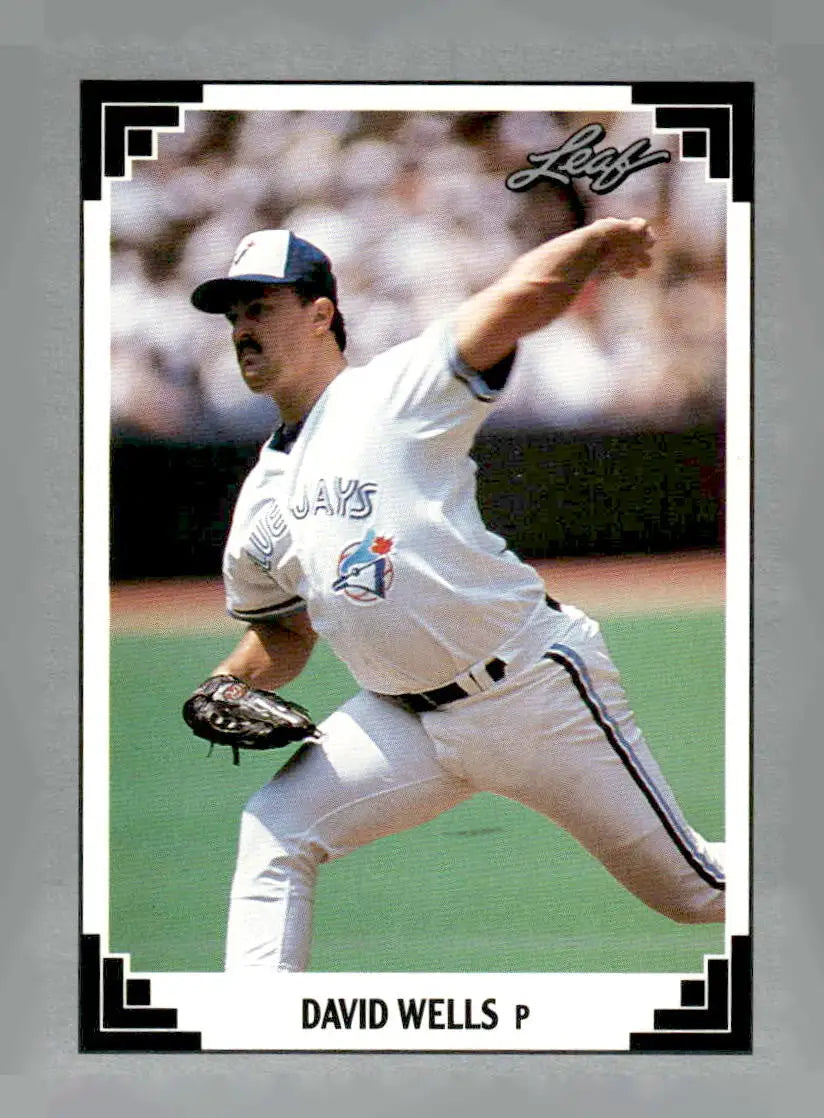 1991 Leaf #140 David Wells - Baseball Card Single