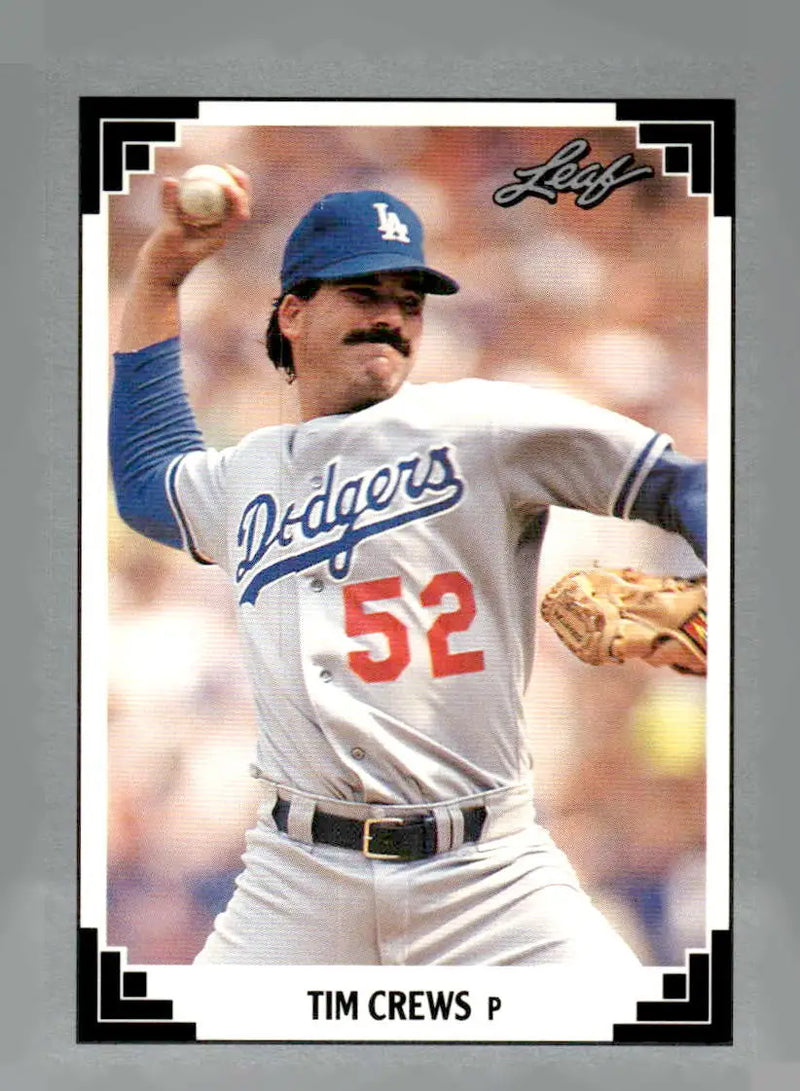 1991 Leaf #141 Tim Crews - Baseball Card Single