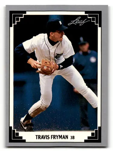 1991 Leaf #149 Travis Fryman NM Near Mint Tigers ID:55904 - Baseball Card Single