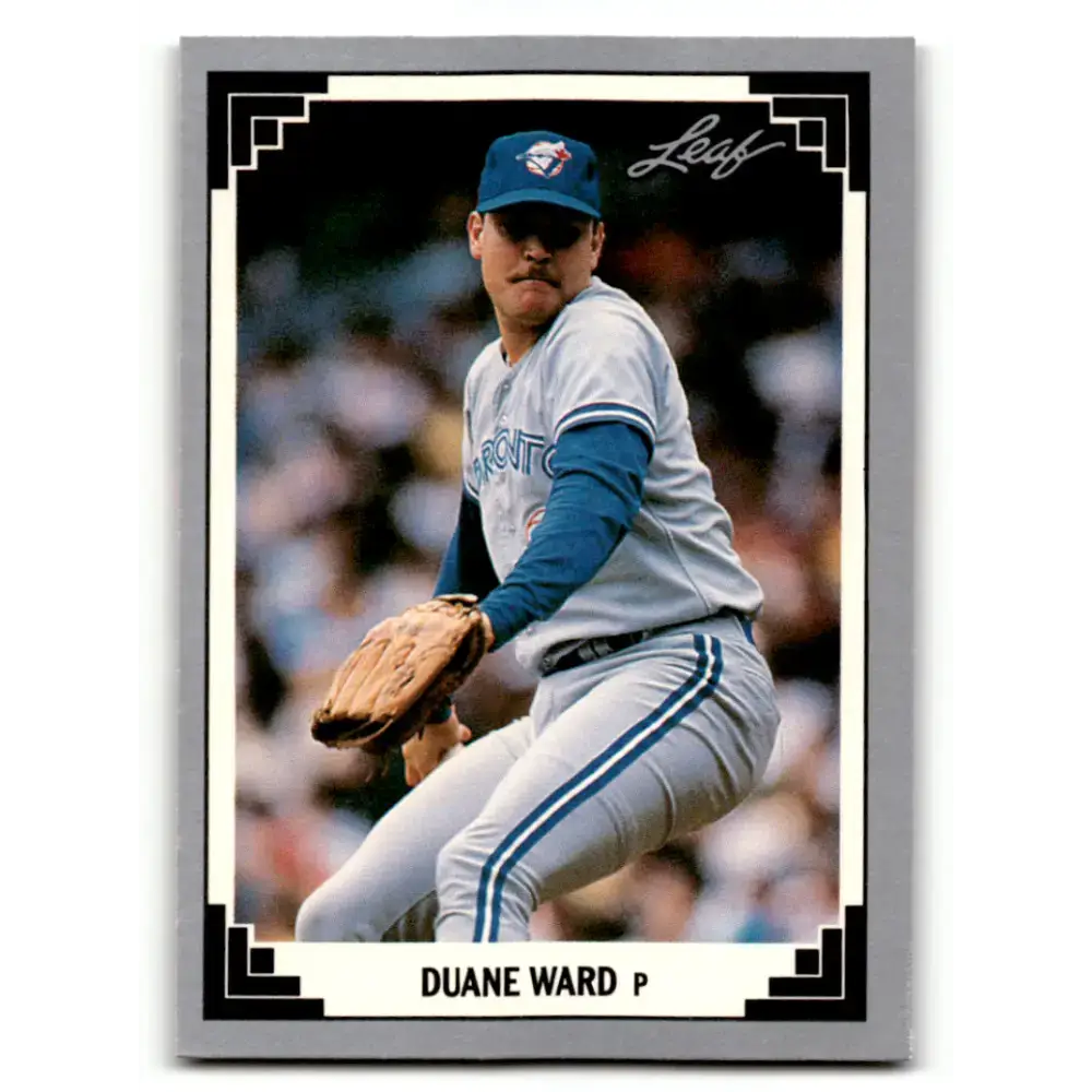1991 Leaf #154 Duane Ward NM-MT Toronto Blue Jays Baseball Card - Baseball Card Single