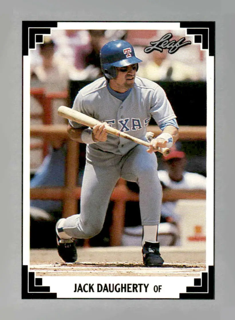 1991 Leaf #17 Jack Daugherty - Baseball Card Single