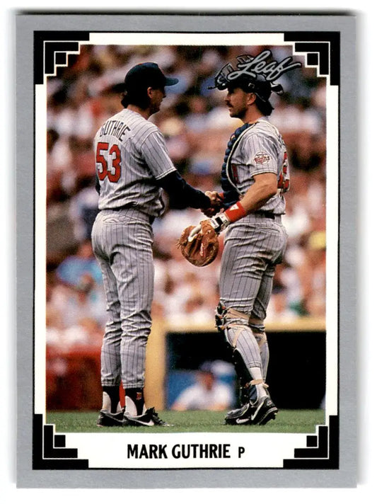 1991 Leaf #171 Mark Guthrie - Baseball Card Single