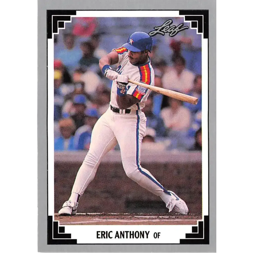 1991 Leaf #181 Eric Anthony NM-MT Houston Astros Baseball Card - Baseball Card Single